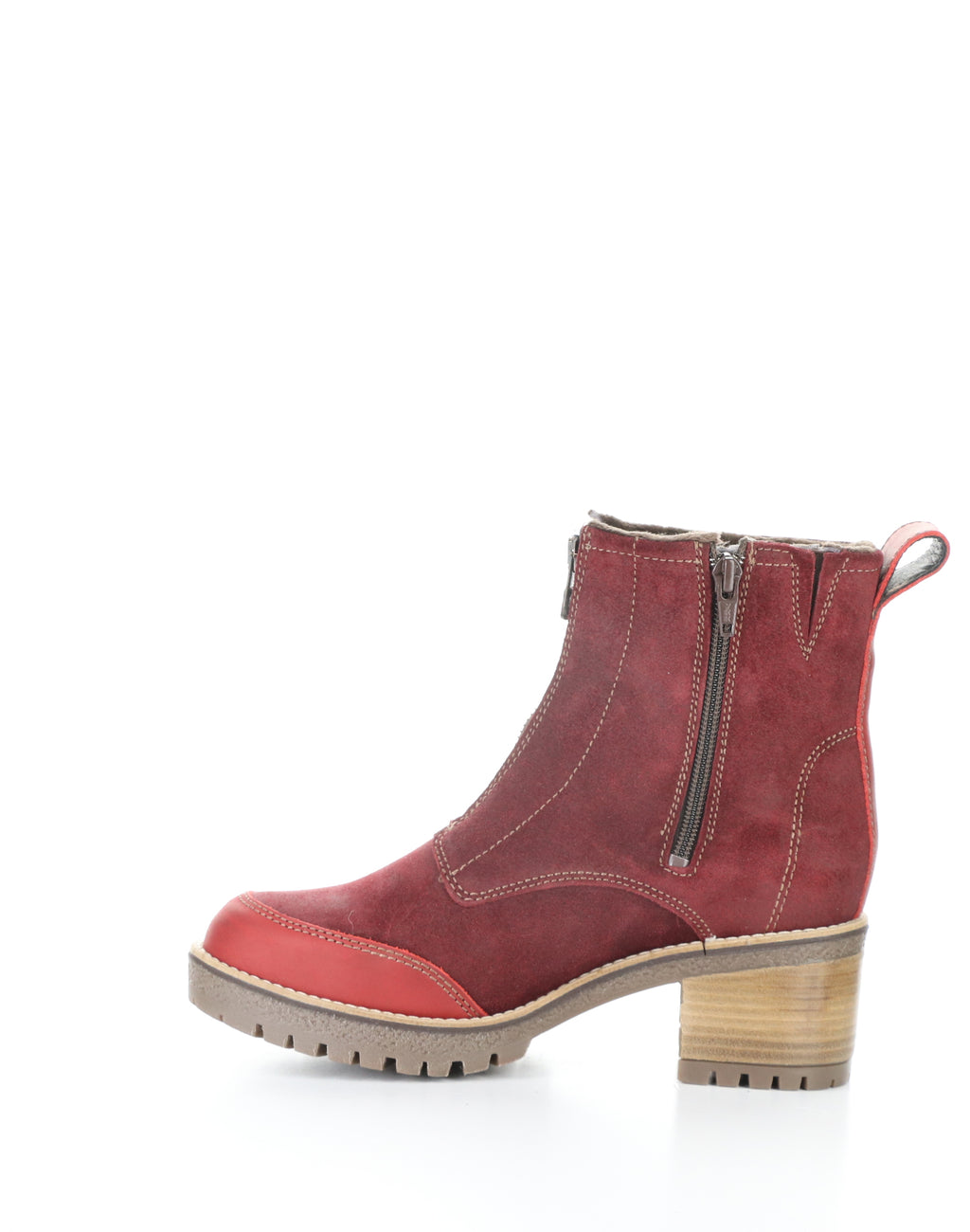 BC MUNRO-325 RED SANGRIA SUEDE