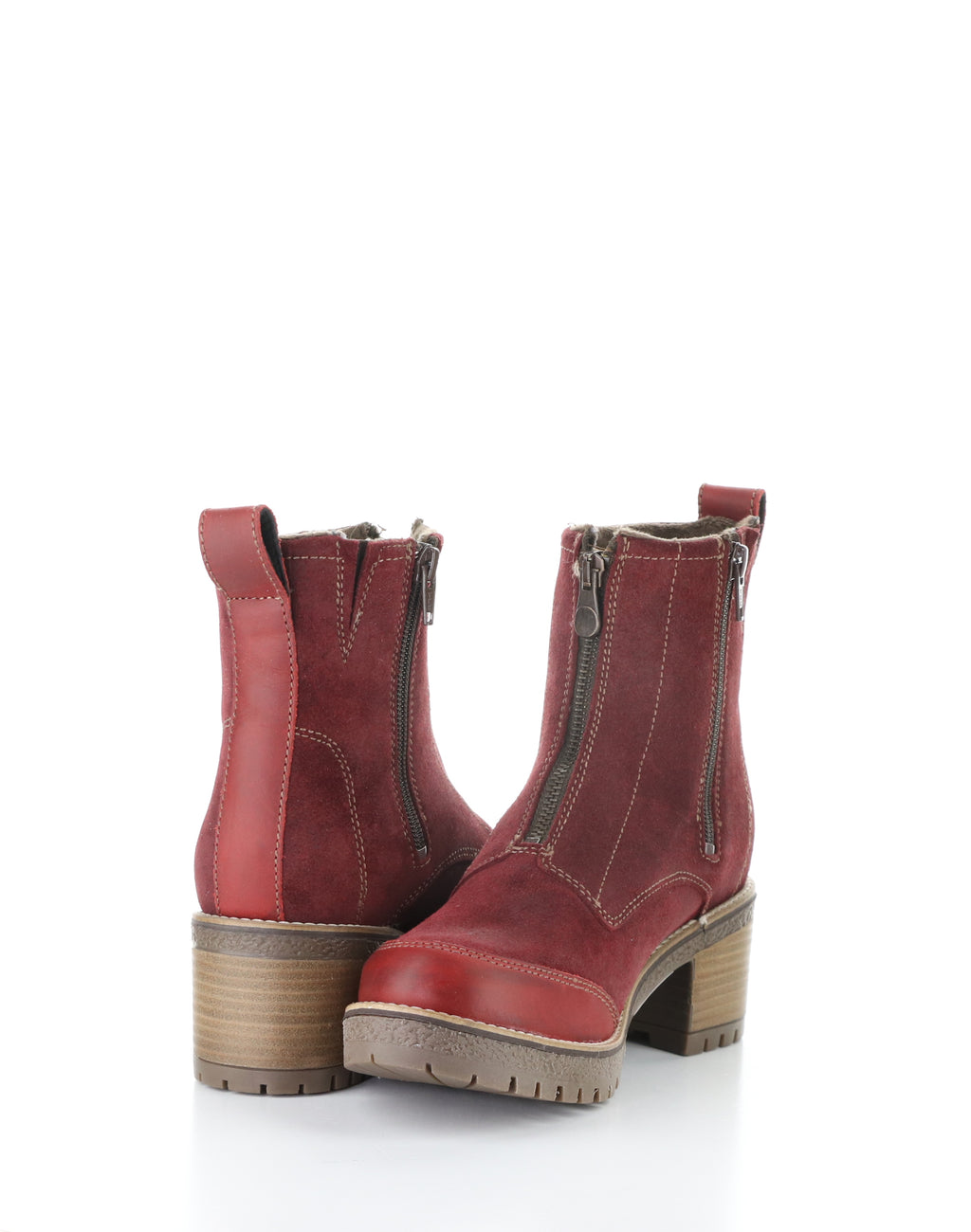 BC MUNRO-325 RED SANGRIA SUEDE