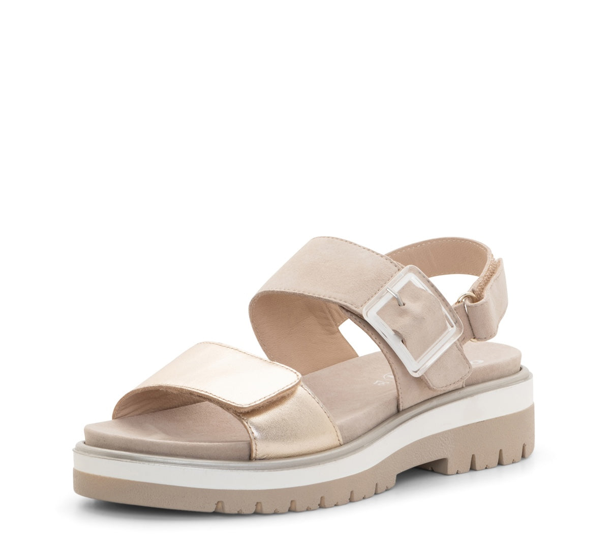 ara 3102-195 Marbella sand metallic leather