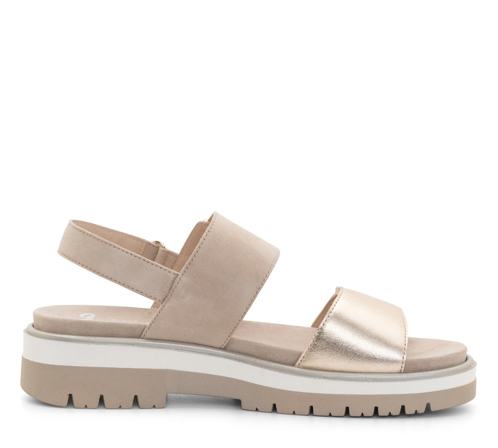 ara 3102-195 Marbella sand metallic leather