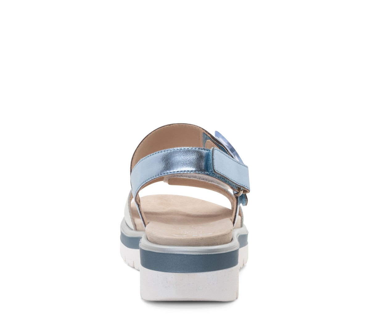 ara 4102-190 Marbella silver sky blue metallic leather