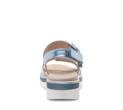 ara 4102-190 Marbella silver sky blue metallic leather