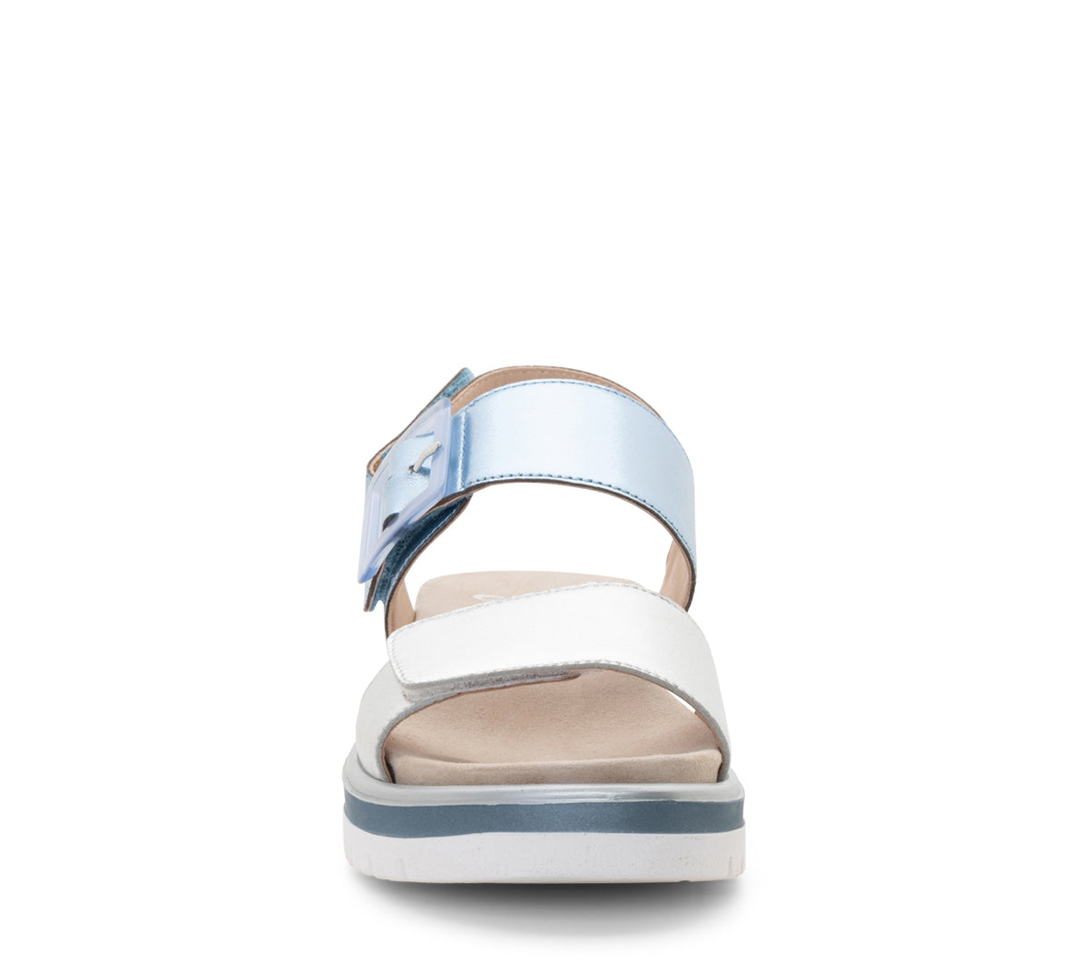 ara 4102-190 Marbella silver sky blue metallic leather