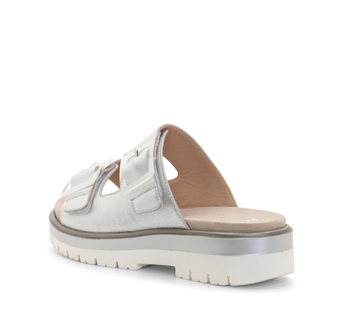 ara 7102-190 Marbella slide silver metallic
