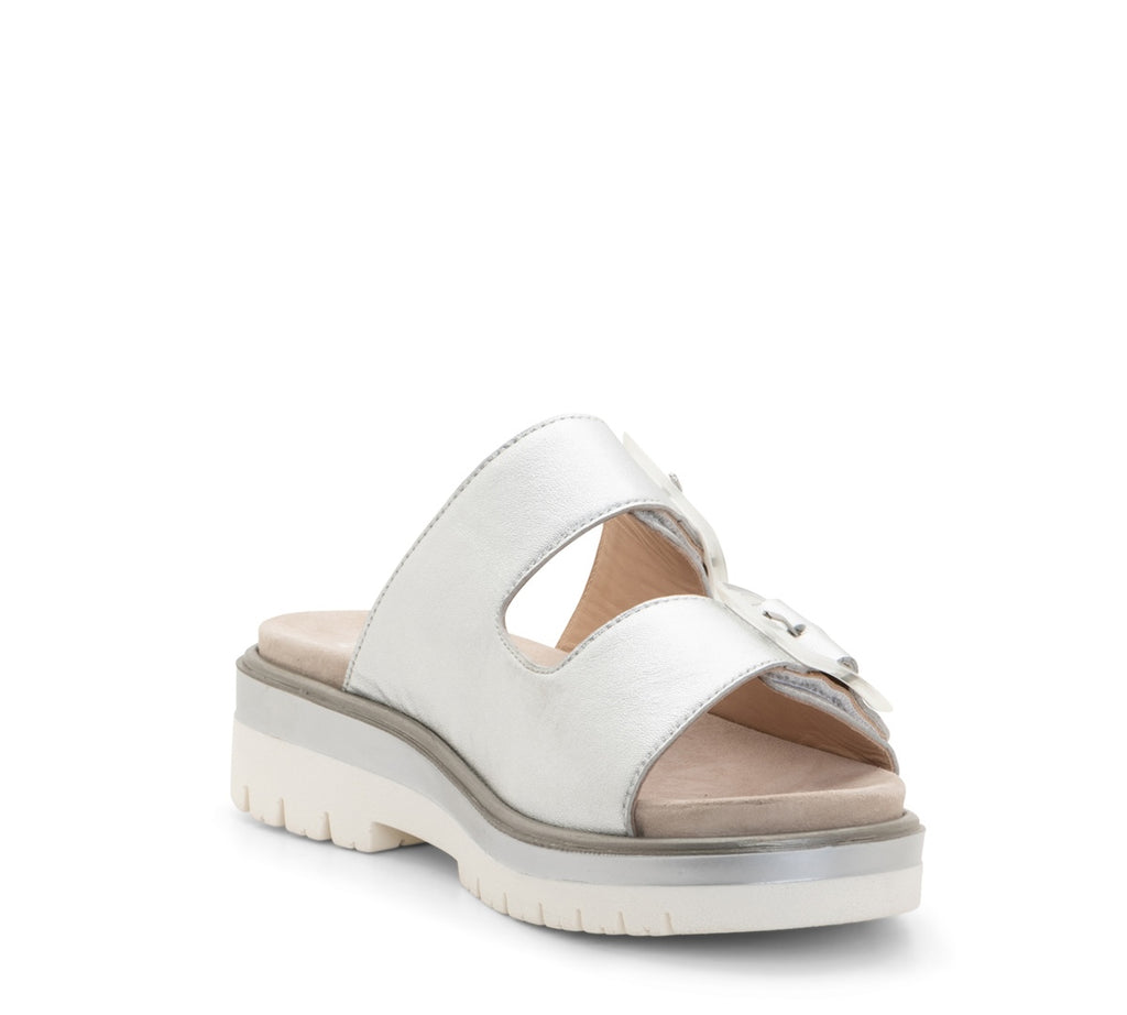 ara 7102-190 Marbella slide silver metallic