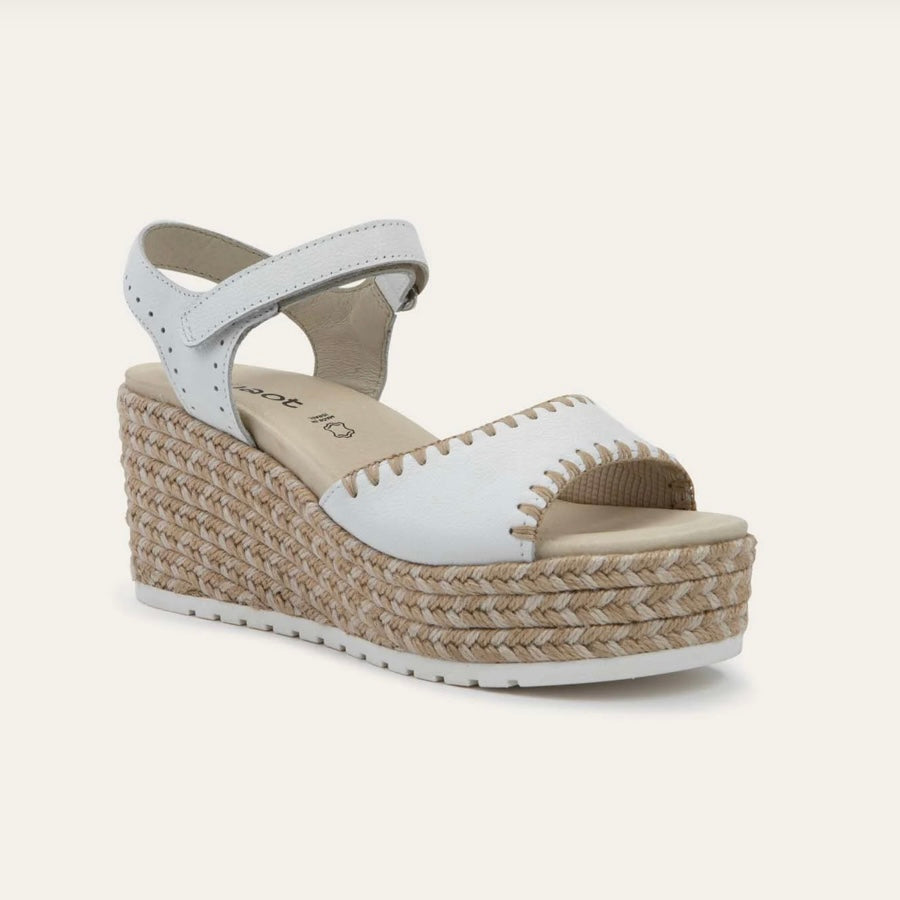 NAOT BLANES WHITE LEATHER