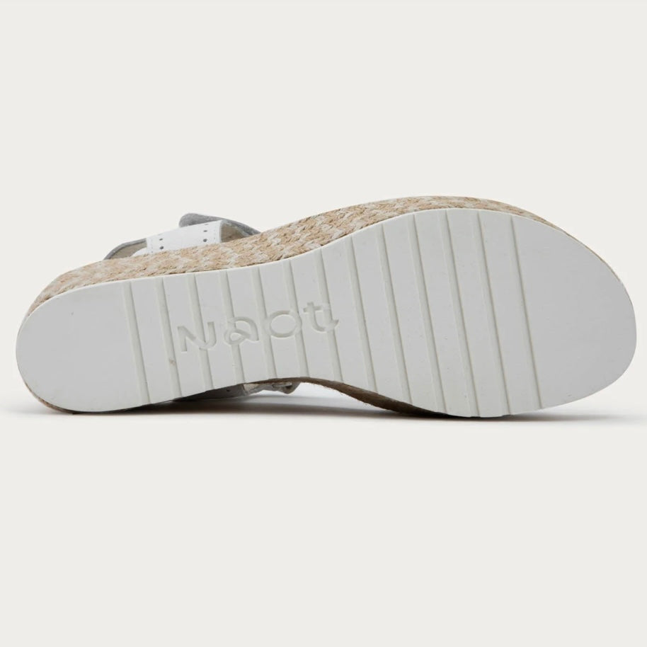 NAOT BLANES WHITE LEATHER