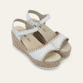 NAOT BLANES WHITE LEATHER