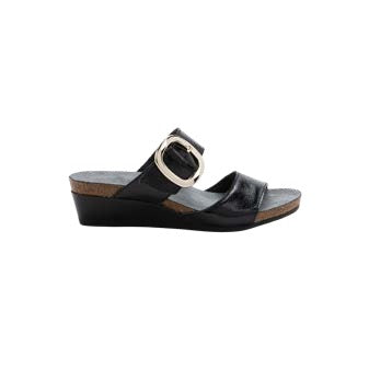 NAOT MAGIC BLACK CRINKLE PATENT