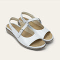 NAOT TOKA WHITE PEARL LEATHER