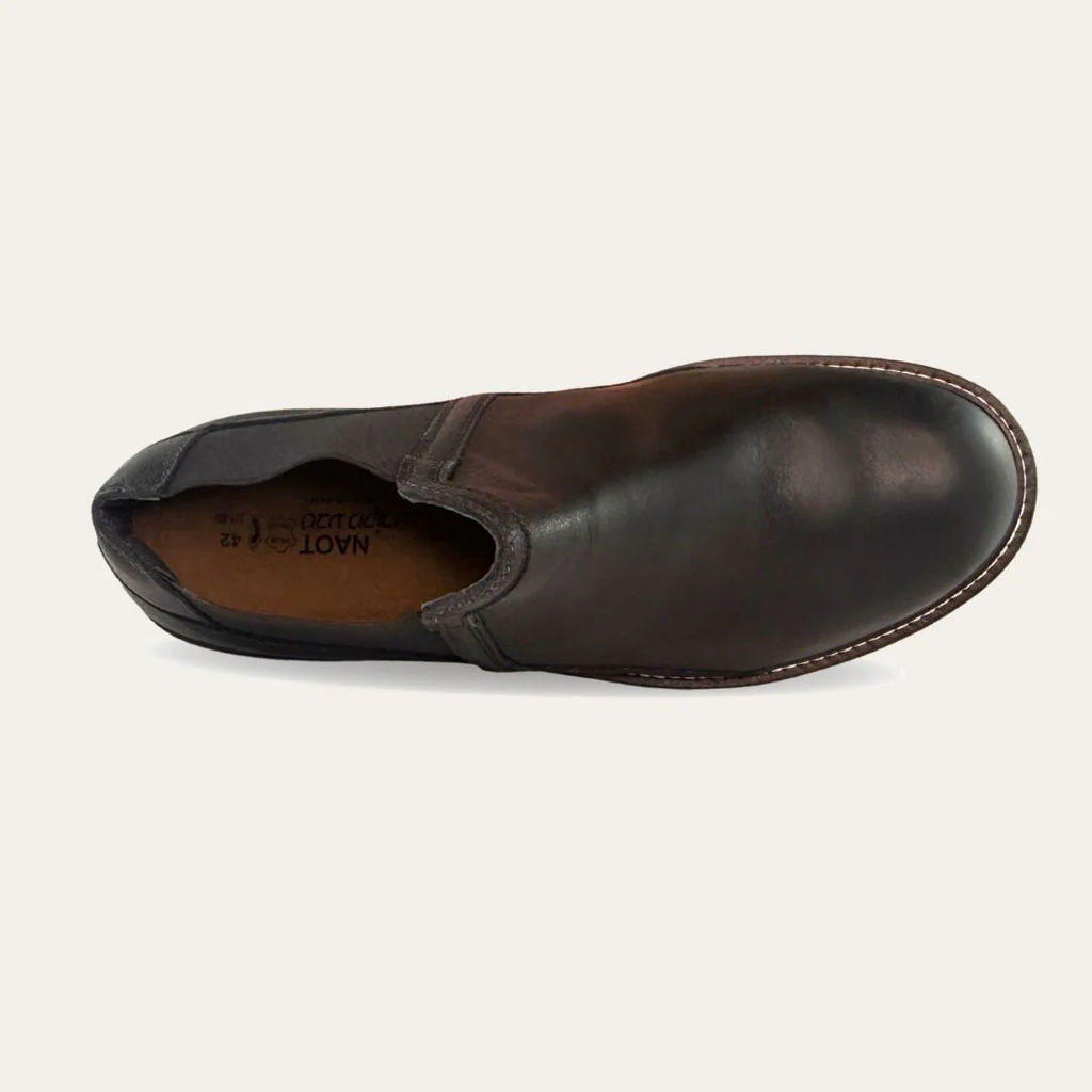 NAOTM Business Black Water Resistant Leather