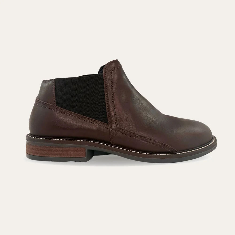 NAOTM Business Dark Brown Water Resistant Leather