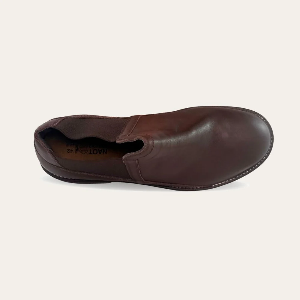 NAOTM Business Dark Brown Water Resistant Leather