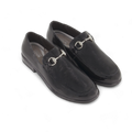 NAOT Bentu Black Crinkle Patent Lthr