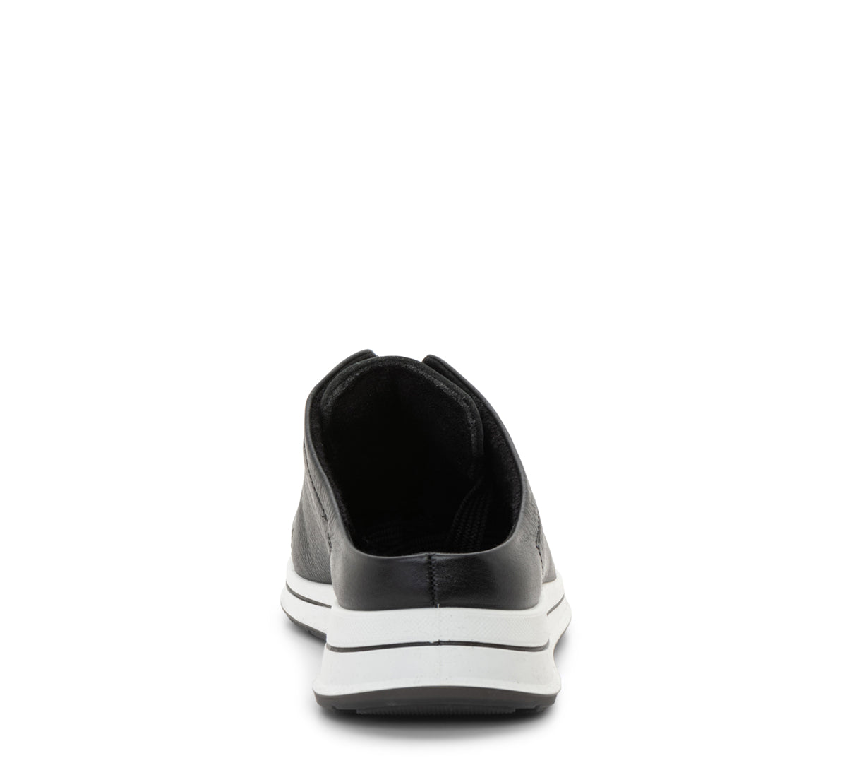 ara 197-230 Orlando black leather sneaker slide