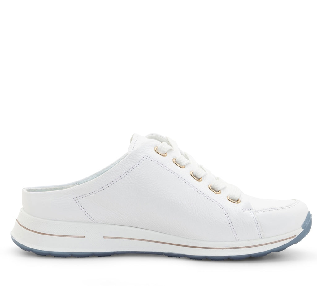 ara 597-230 Orlando white leather sneaker slide
