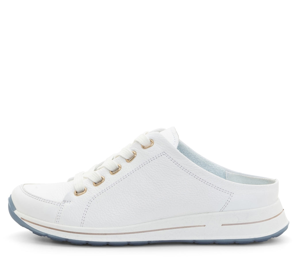 ara 597-230 Orlando white leather sneaker slide