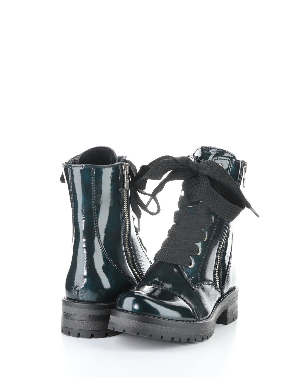 BC PAULIE-345 DARK GREEN PATENT