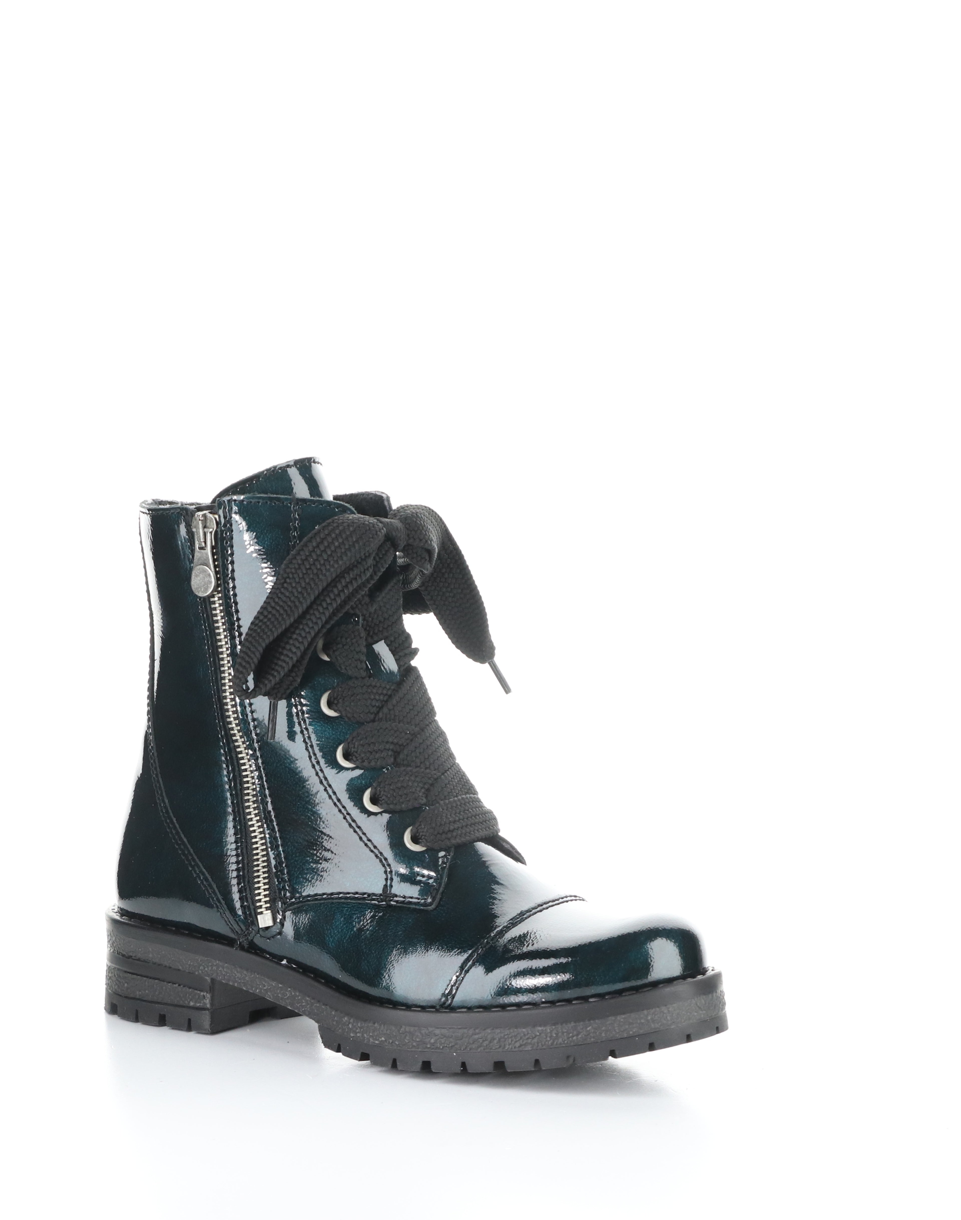 BC PAULIE-345 DARK GREEN PATENT