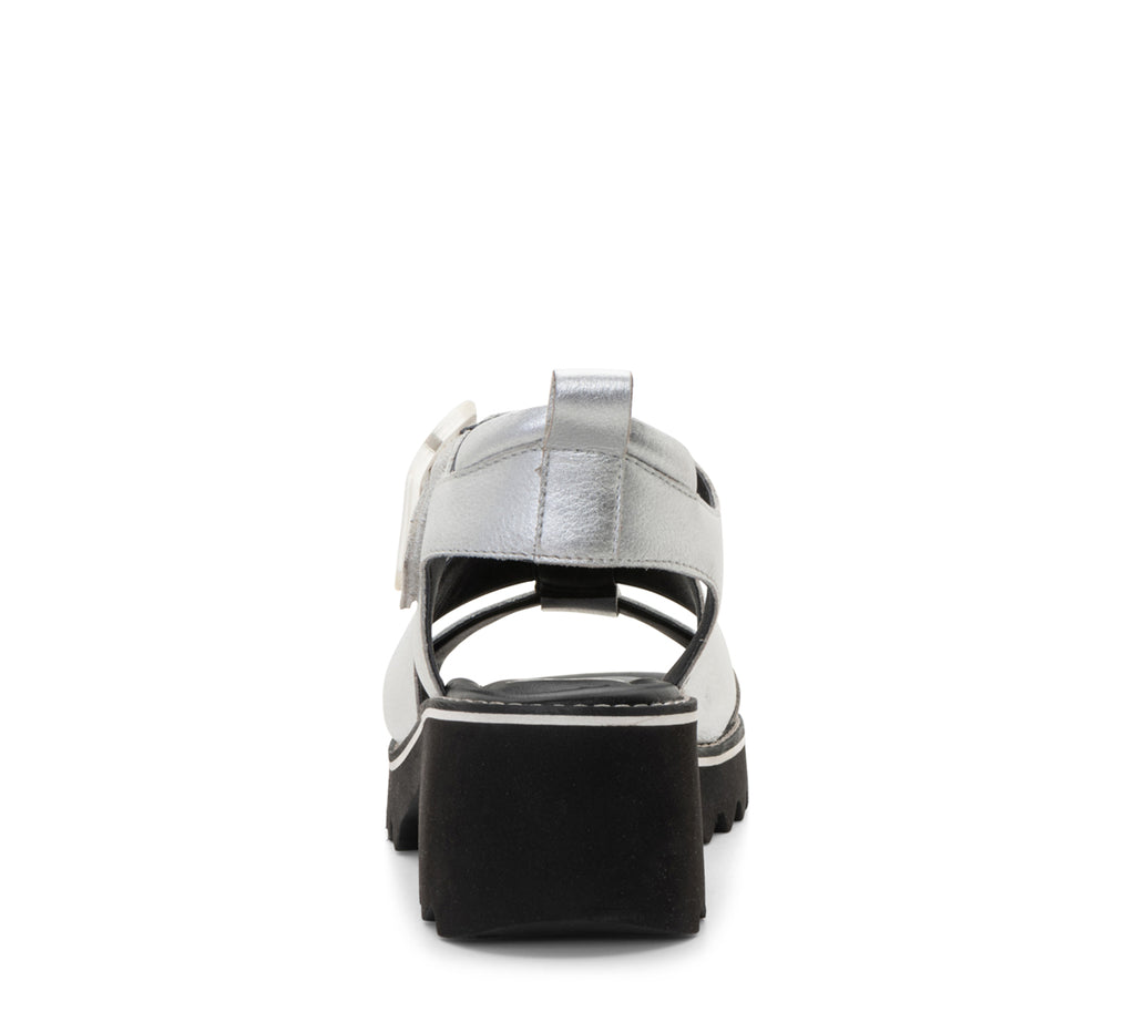 ara 7101-240 Palm silver metallic leather