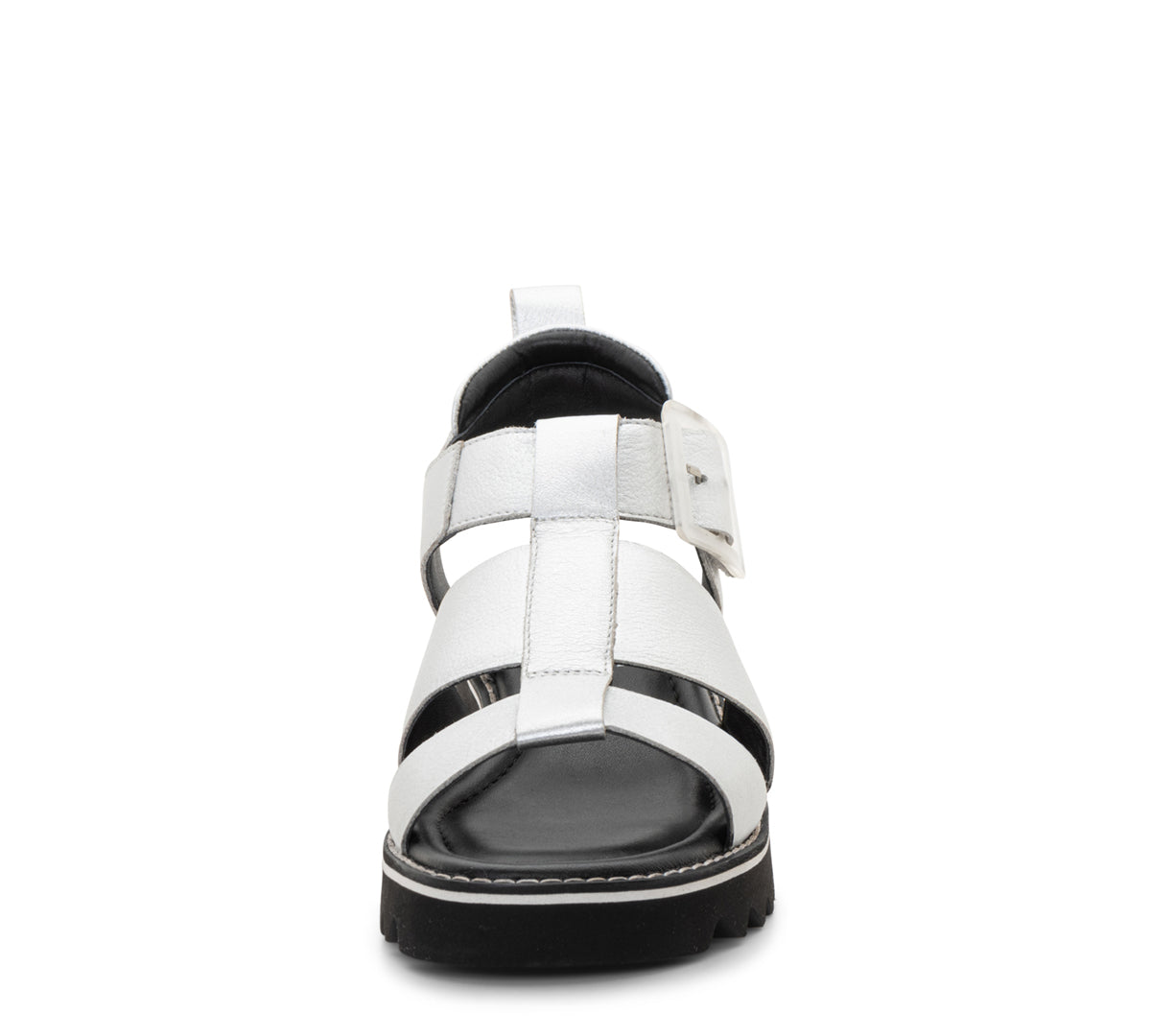ara 7101-240 Palm silver metallic leather