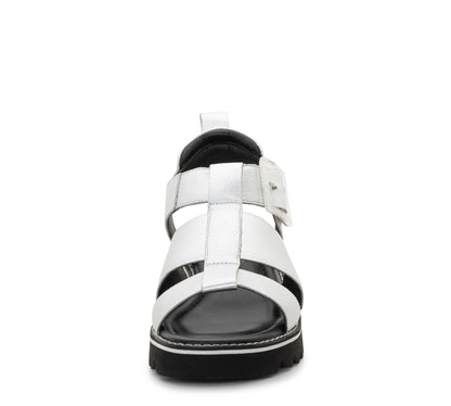 ara 7101-240 Palm silver metallic leather