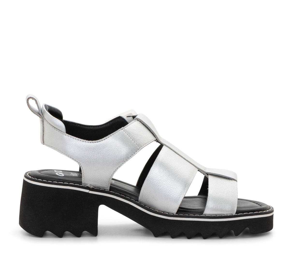 ara 7101-240 Palm silver metallic leather