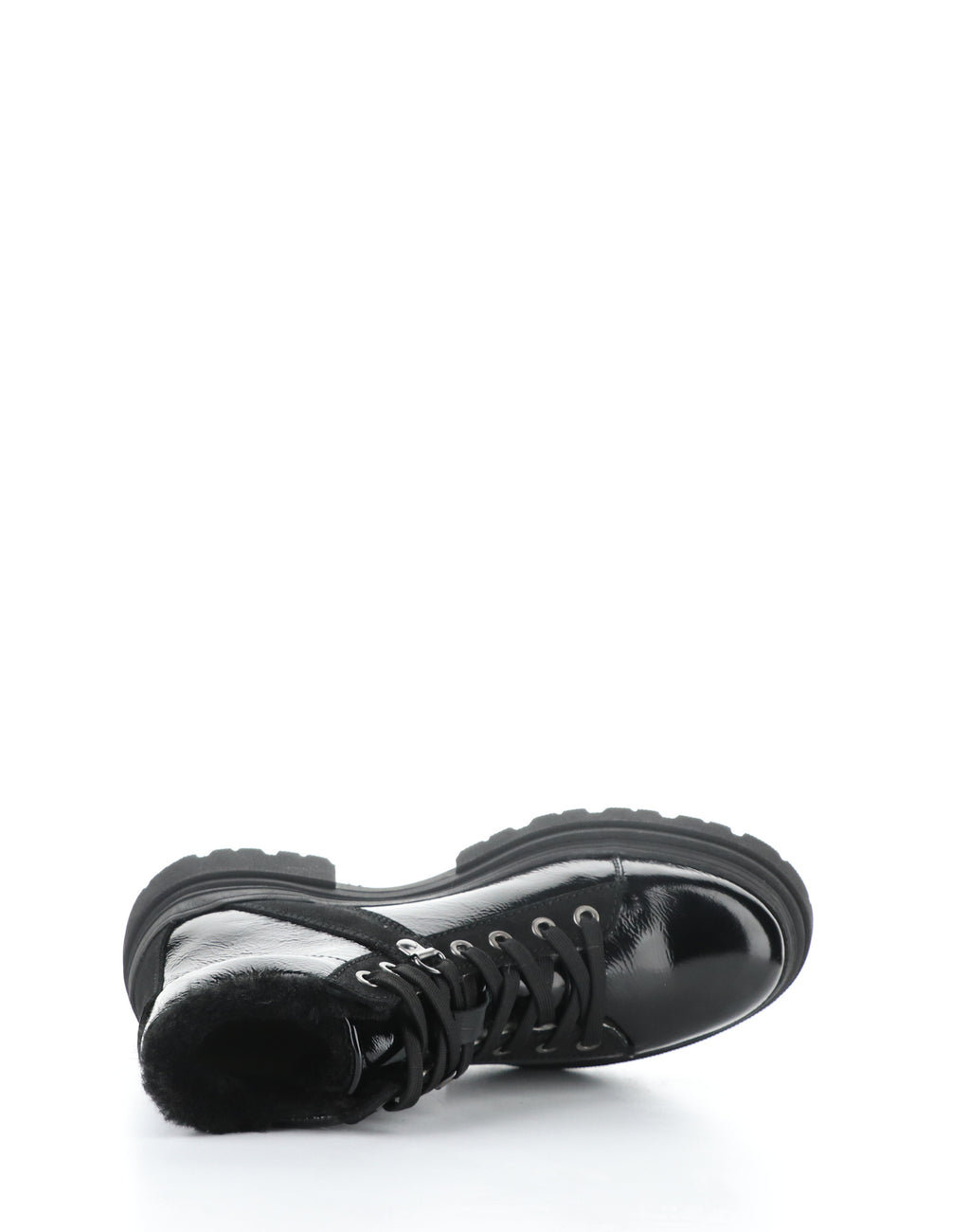 BC River Black Patent suede