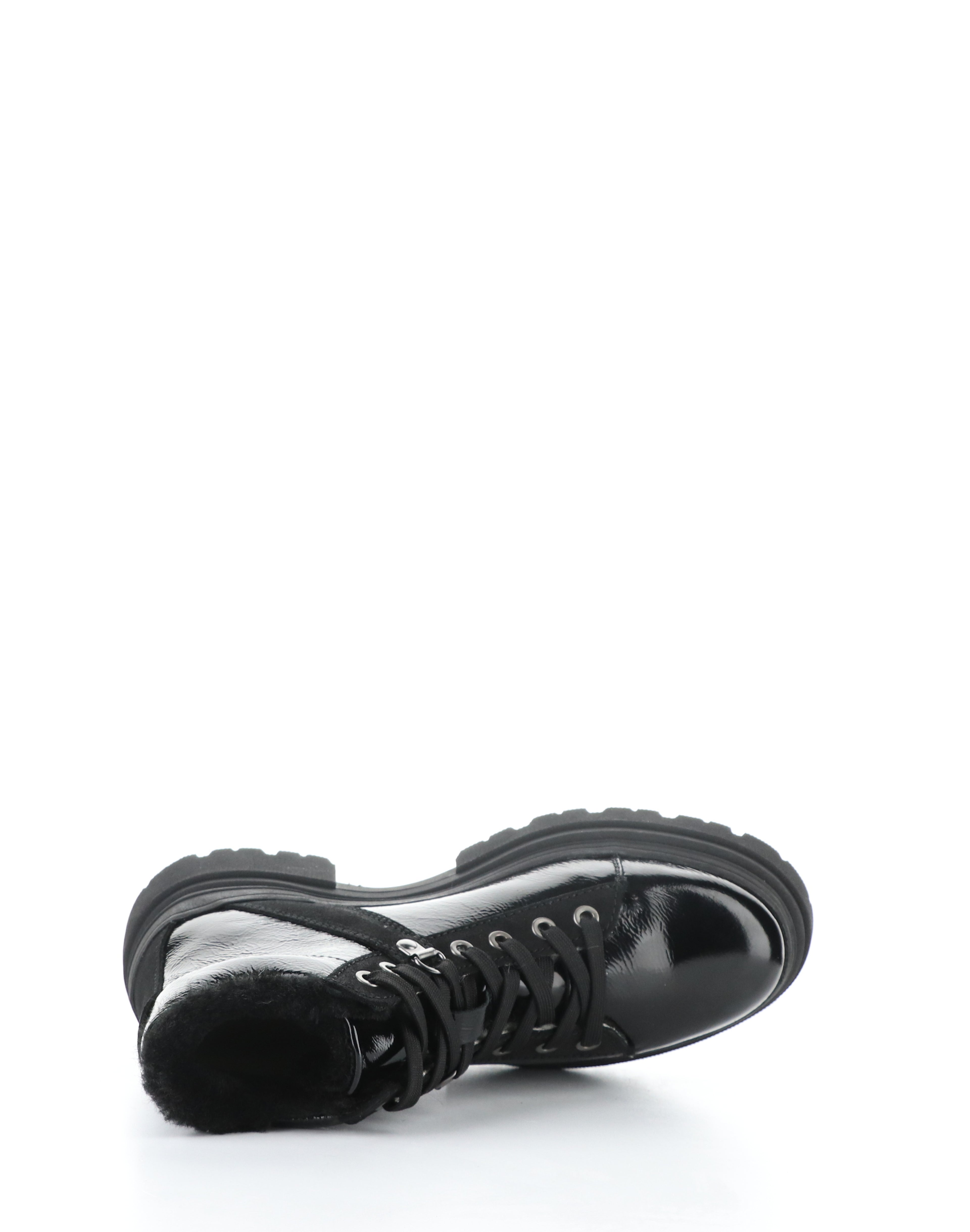 BC River Black Patent suede