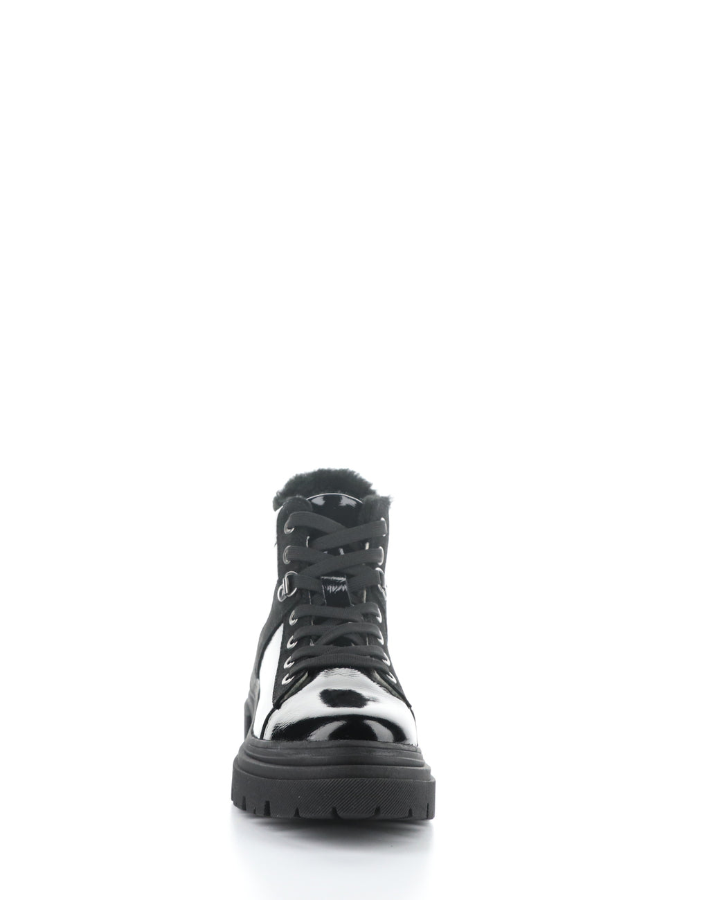 BC River Black Patent suede