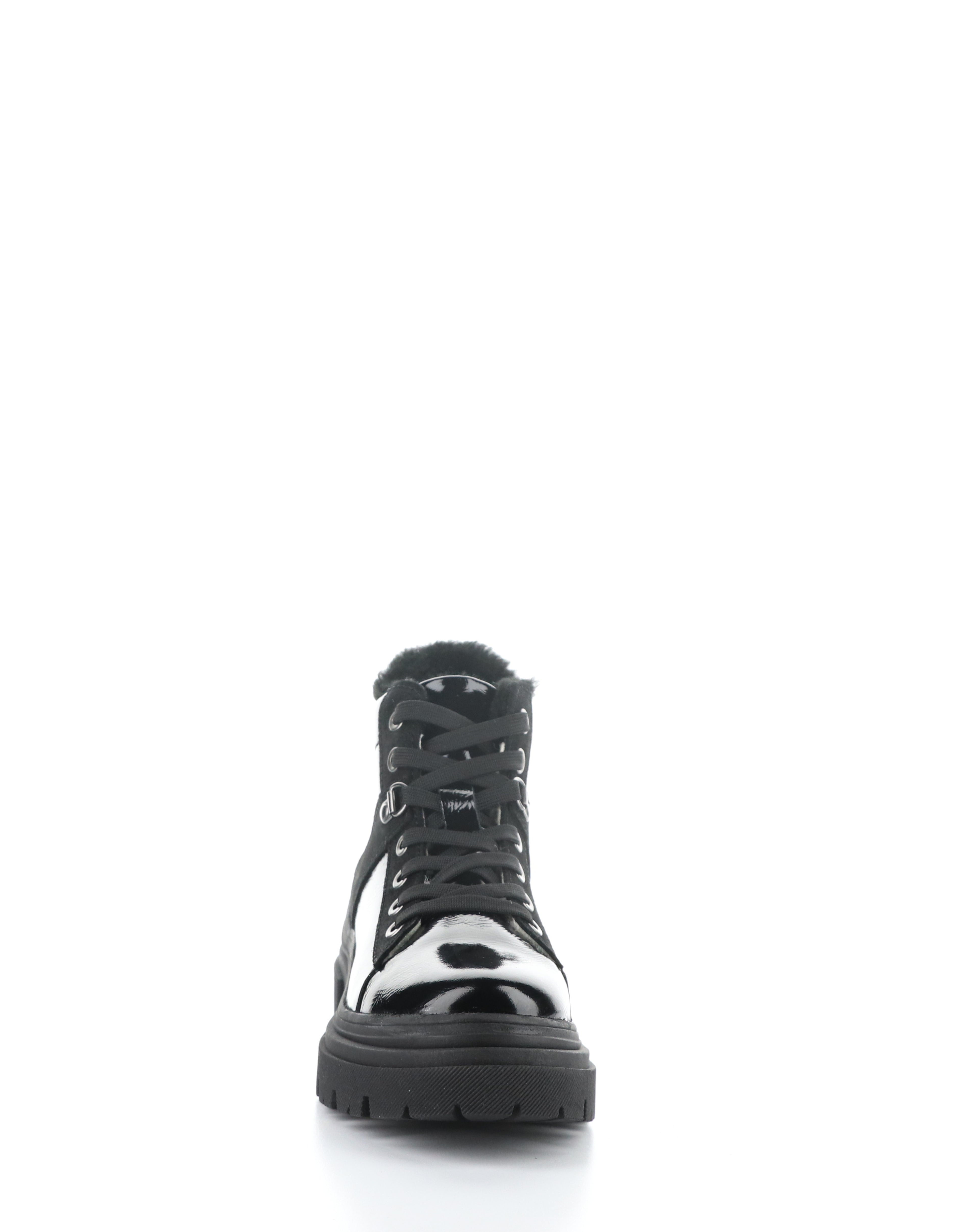 BC River Black Patent suede