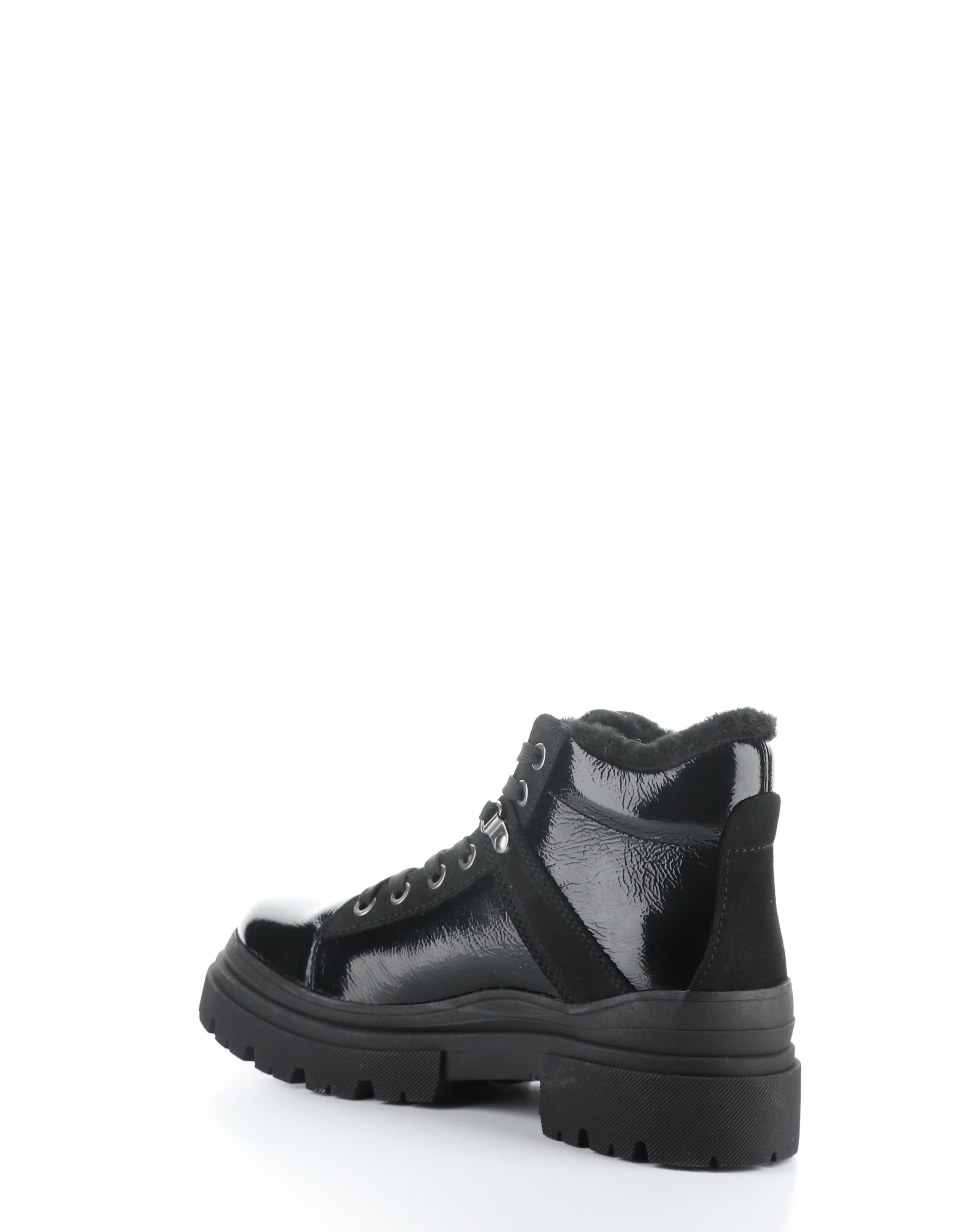 BC River Black Patent suede