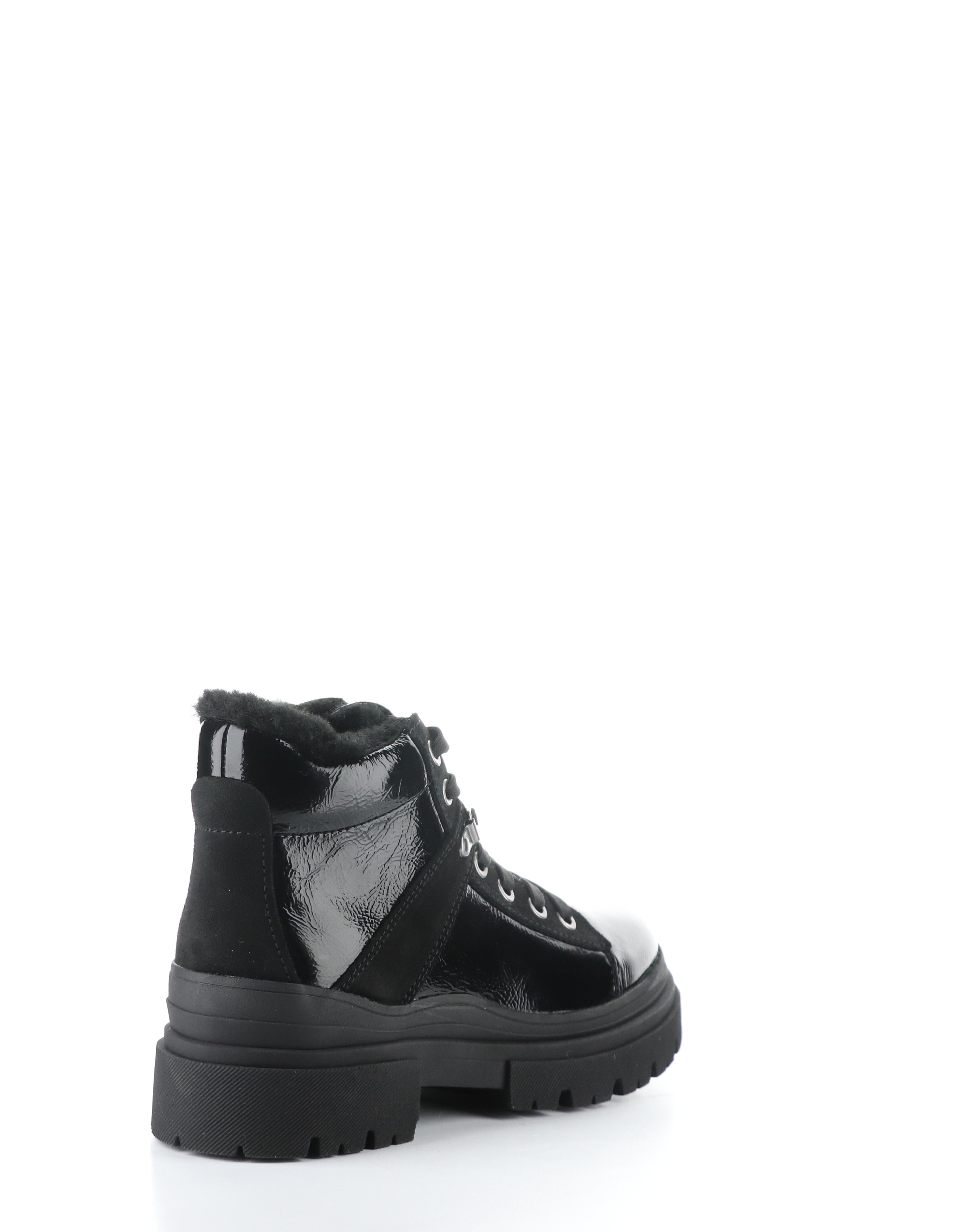 BC River Black Patent suede