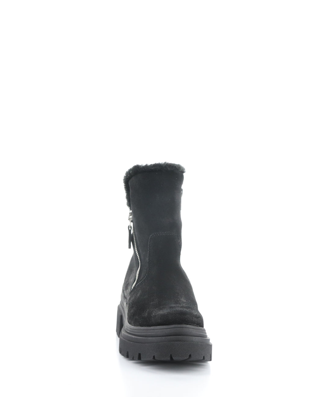 BC ROCKY BLACK SUEDE FAUX FUR