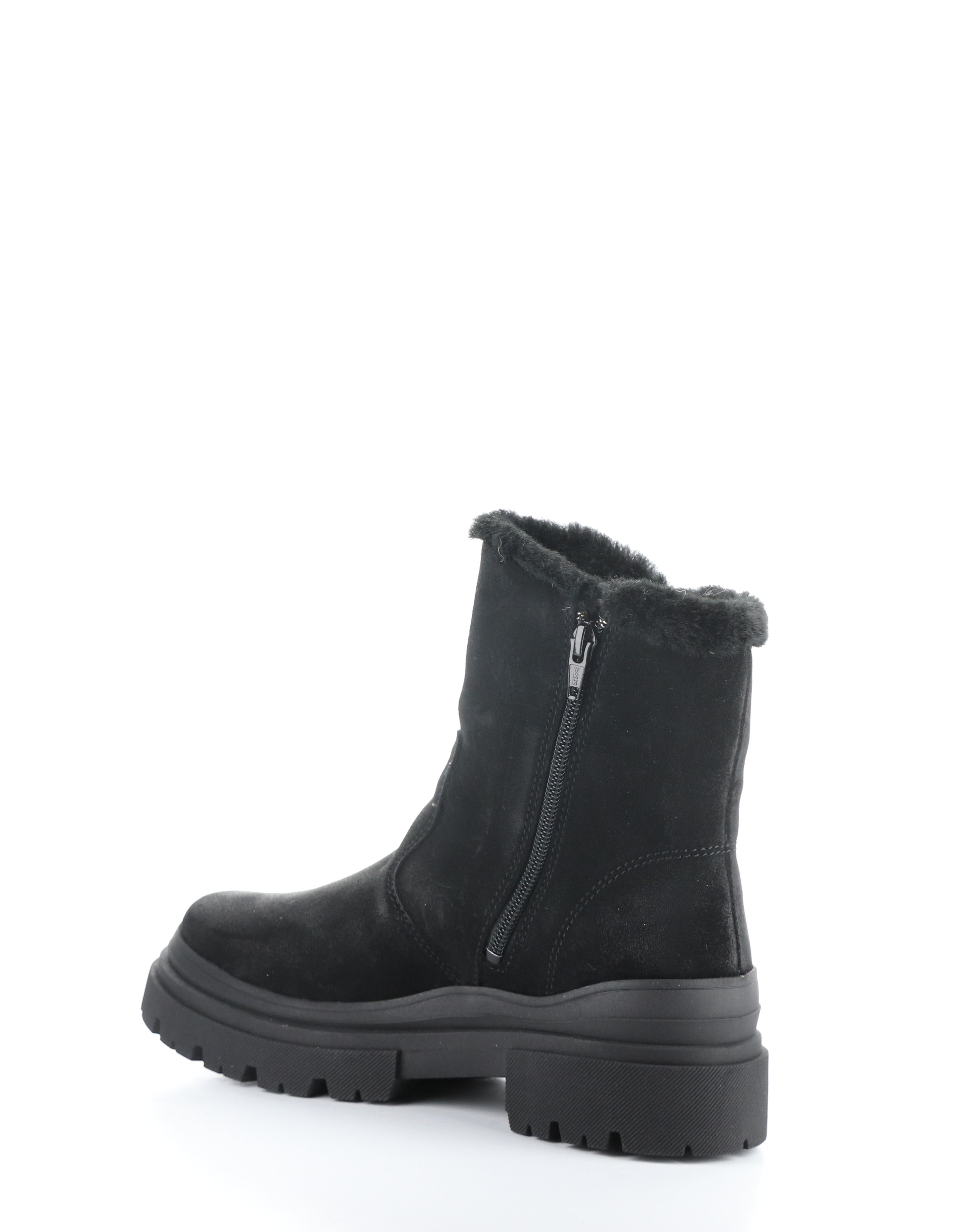 BC ROCKY BLACK SUEDE FAUX FUR