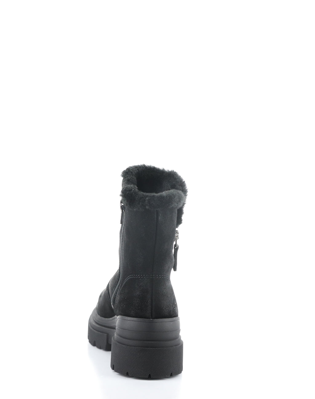 BC ROCKY BLACK SUEDE FAUX FUR