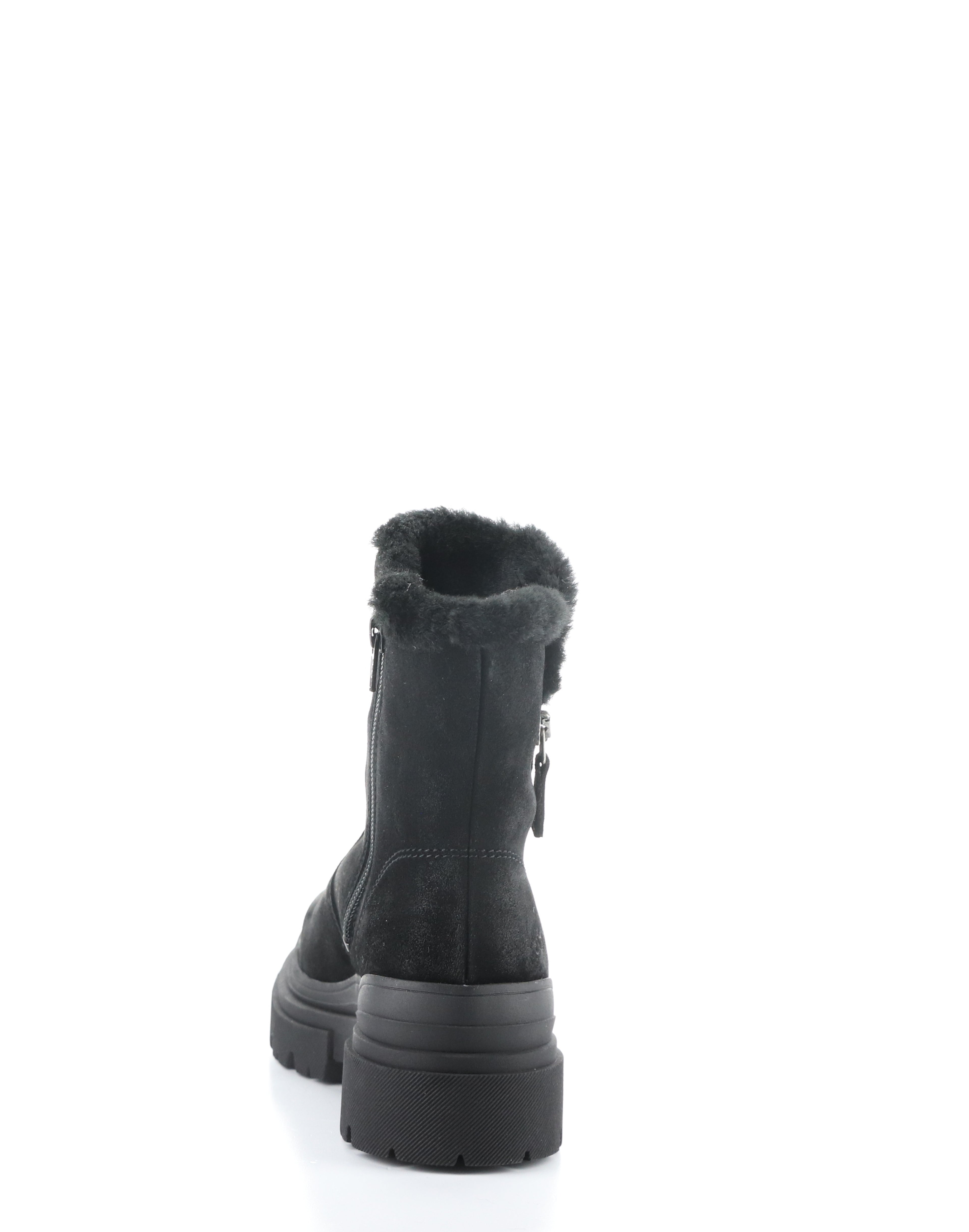 BC ROCKY BLACK SUEDE FAUX FUR