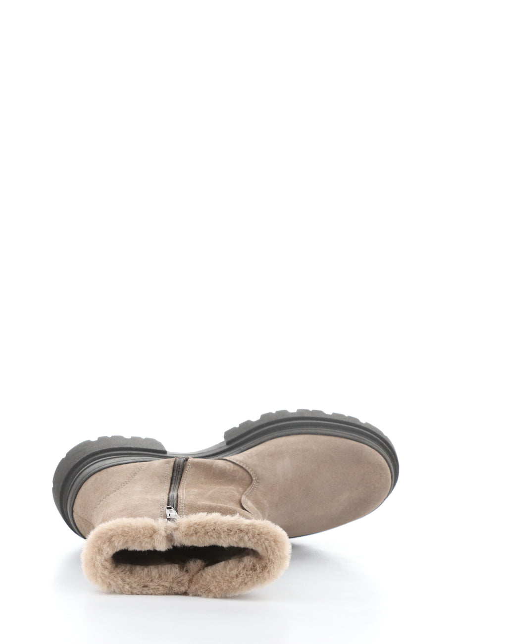 BC ROCKY TAUPE SUEDE FAUX FUR