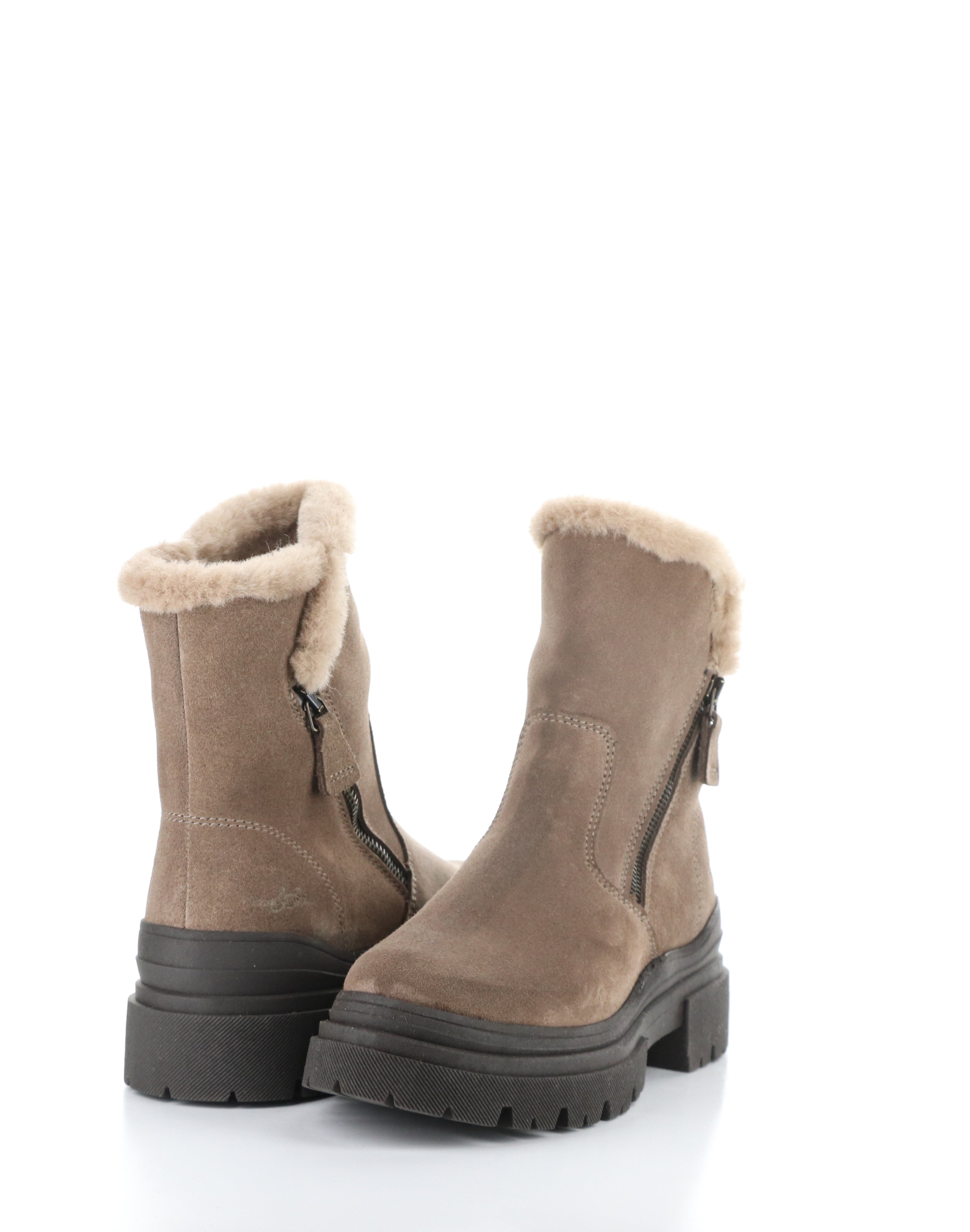 BC ROCKY TAUPE SUEDE FAUX FUR