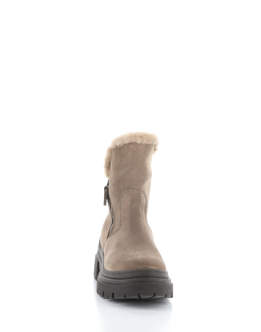 BC ROCKY TAUPE SUEDE FAUX FUR