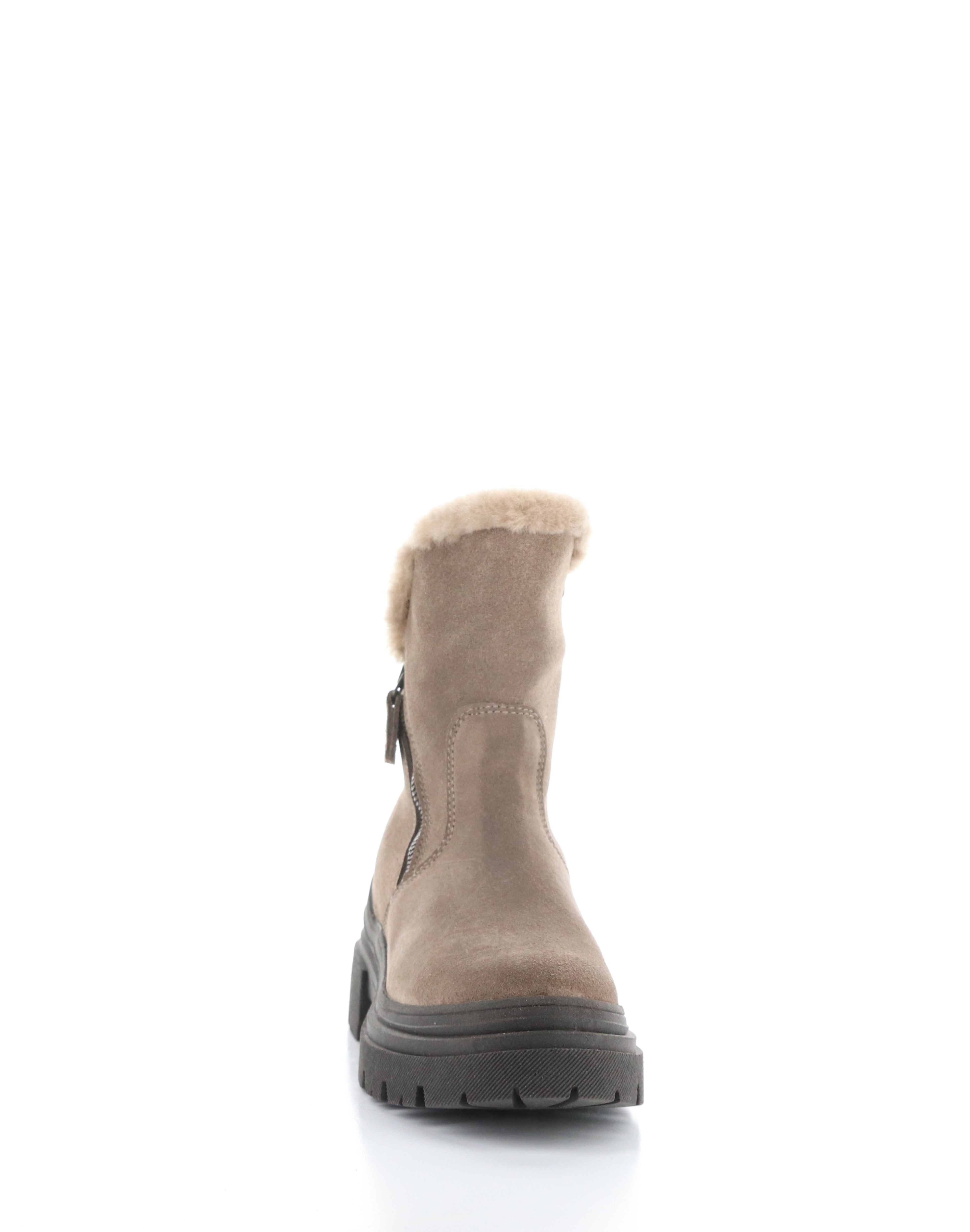 BC ROCKY TAUPE SUEDE FAUX FUR