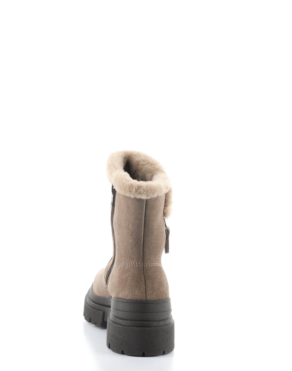 BC ROCKY TAUPE SUEDE FAUX FUR