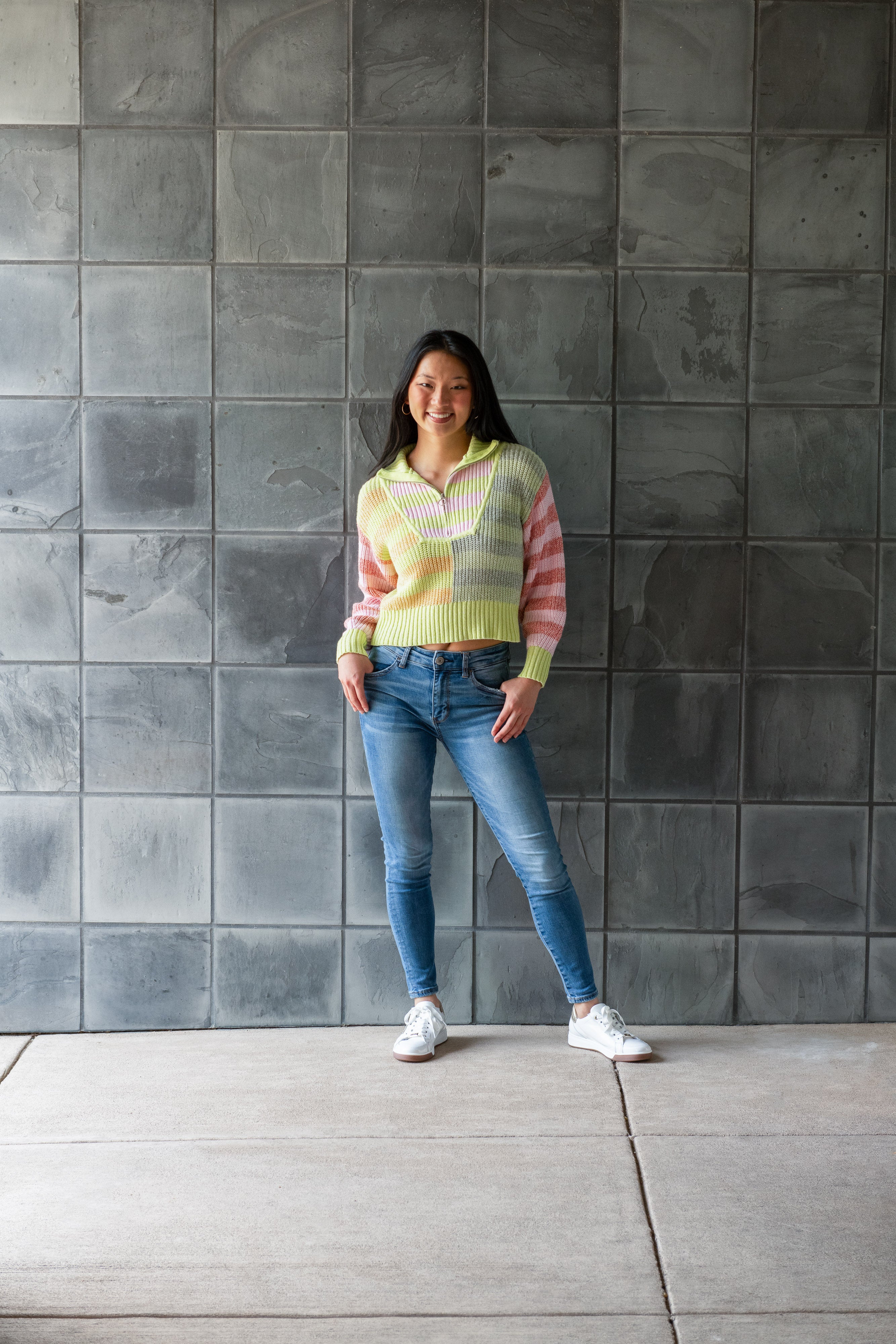 ara 595-225 Rei low white with platin accents patent leather