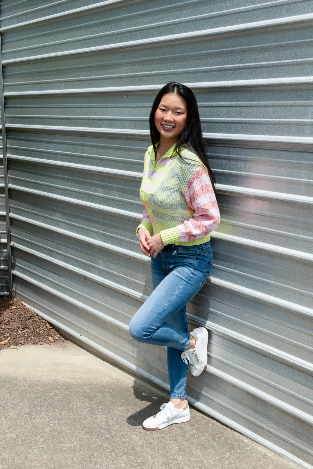 ara 595-225 Rei low white with platin accents patent leather