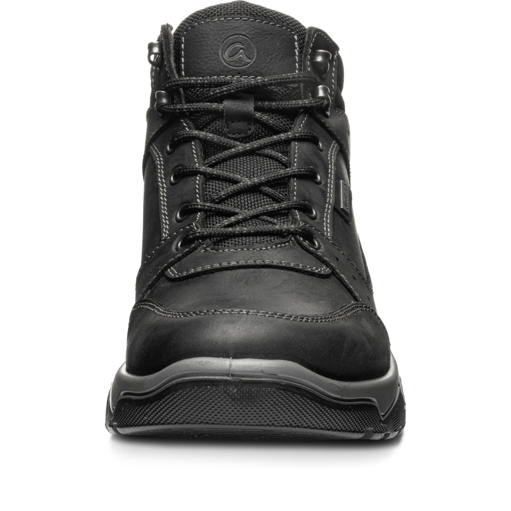 ARAM 1118-295 REUS BLACK OILY NUBUCK