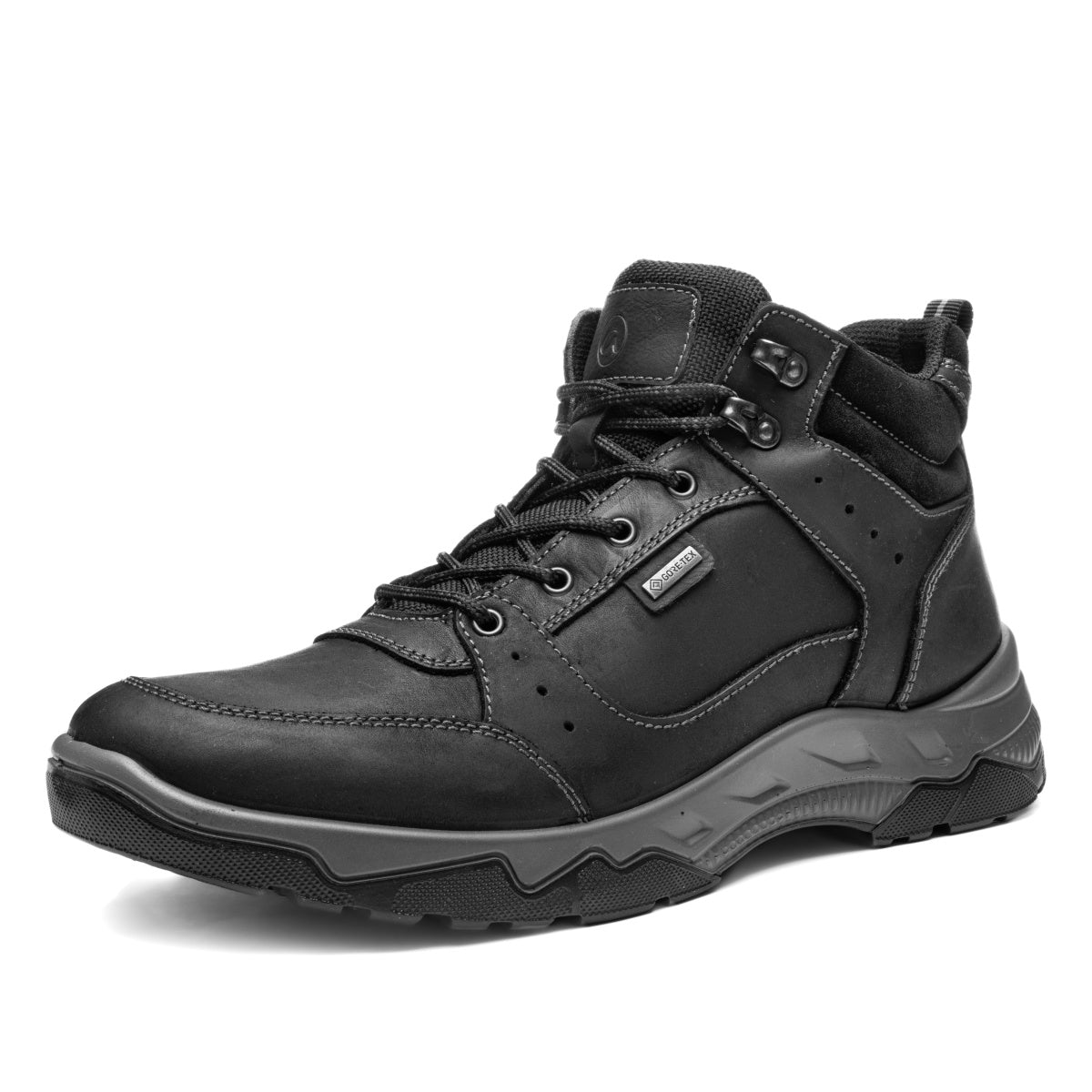 ARAM 1118-295 REUS BLACK OILY NUBUCK