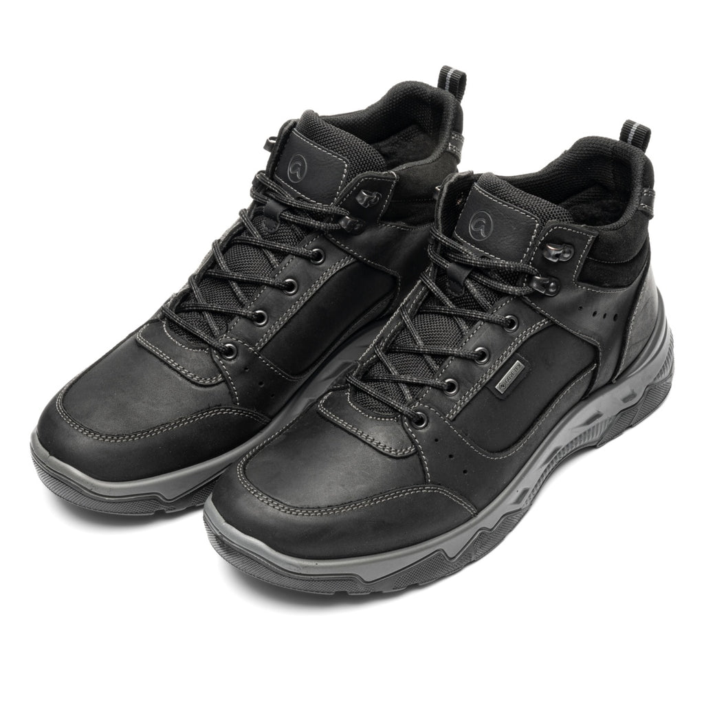 ARAM 1118-295 REUS BLACK OILY NUBUCK