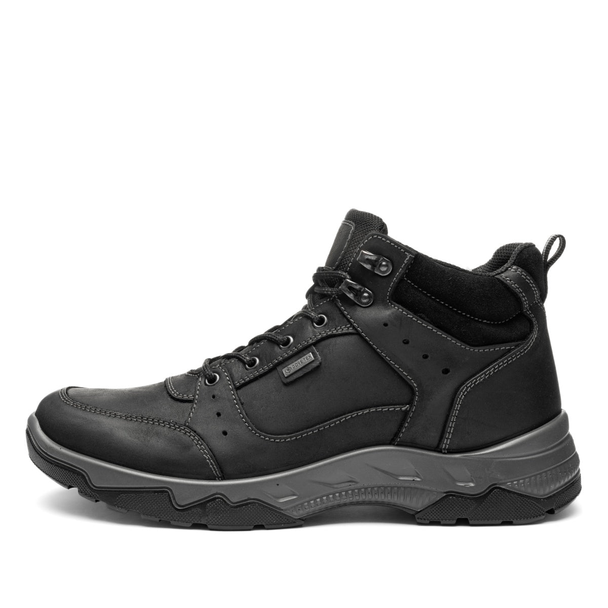 ARAM 1118-295 REUS BLACK OILY NUBUCK