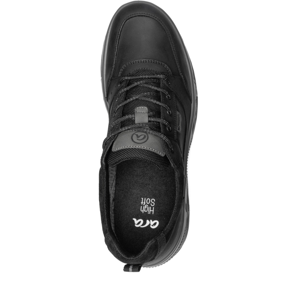 ARAM 1117-285 RHEINGAU BLACK OILY NUBUCK