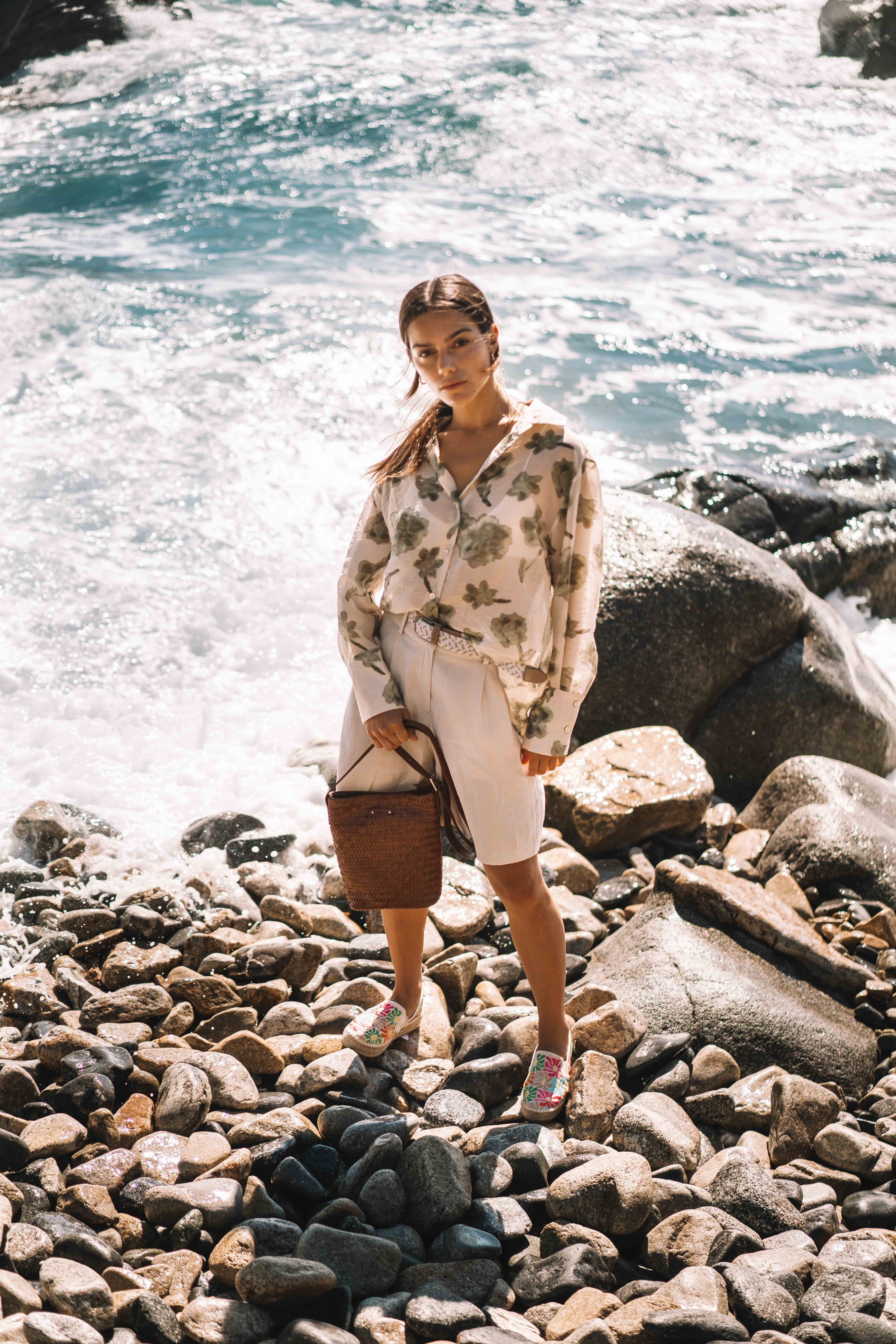 TP SALLY CUIRO WOVEN BAG